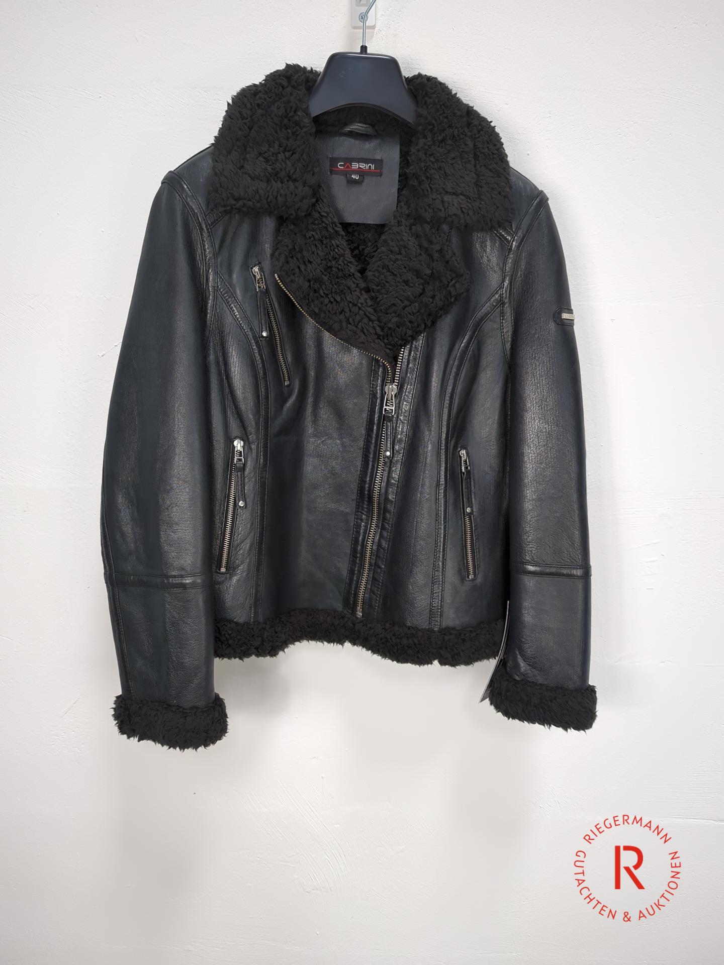 DAMEN LEDERJACKE GRÖSSE 40